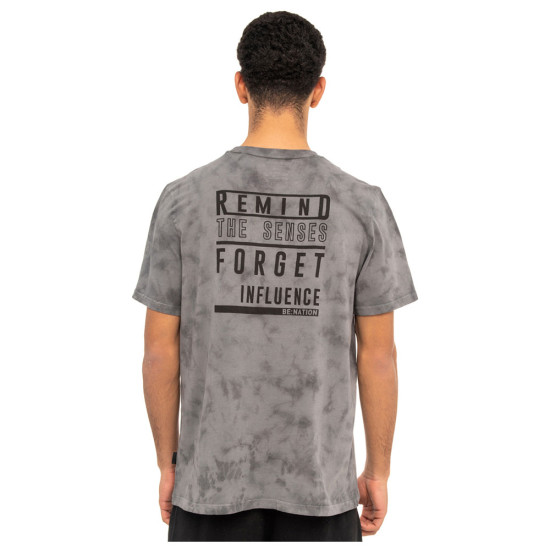 Be Nation Ανδρική κοντομάνικη μπλούζα Tie Dye Effect Be Nation Ανδρική κοντομάνικη μπλούζα Tie Dye Effect